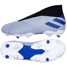 Adidas Nemeziz 19.3 Ll Fg Jr EH0018 fodboldstøvler hvid hvid