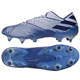Adidas Nemeziz 19.1 Sg M FU8497 fodboldstøvler blå blå
