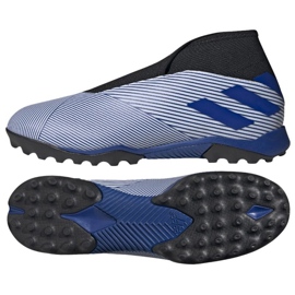 Adidas Nemeziz 19.3 Ll Tf M EG7252 fodboldstøvler blå hvid