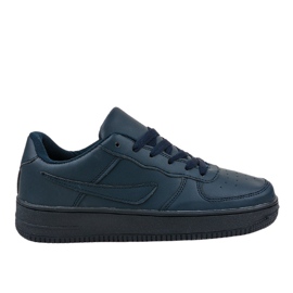 Marineblå sneakers A5236 marine blå