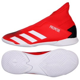 Indendørs sko adidas Predator 20.3 Ll I Jr EF1952 flerfarvet rød