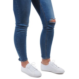 Sneakers Slip On VB01 Hvid
