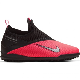 Nike Phantom Vsn 2 Academy Df Tf Jr CD4078 606 fodboldsko rød appelsiner og røde
