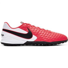 Nike Tiempo Legend 8 Academy Tf AT6100 606 fodboldsko gylden appelsiner og røde