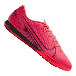 Nike Vapor 13 Academy Ic M AT7993-606 sko lyserød appelsiner og røde