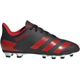 Adidas Predator 20.4 FxG Jr EF1931 fodboldstøvler flerfarvet sort