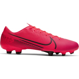 Nike Mercurial Vapor 13 Academy FG / MG M AT5269-606 fodboldsko rød rød