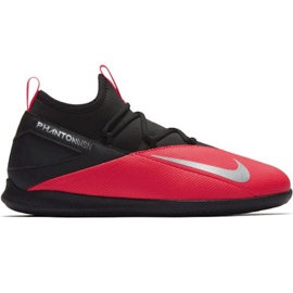 Indendørs sko Nike Phantom Vsn 2 Club Df Ic Jr CD4072-606 rød sort