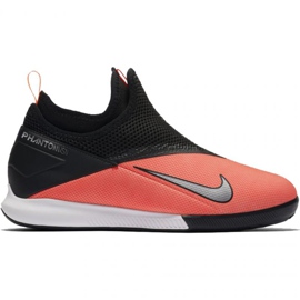 Indendørs sko Nike Phantom Vsn 2 Academy Df Ic Jr CD4071-606 rød appelsiner og røde