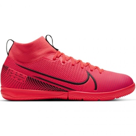 Indendørs sko Nike Mercurial Superfly 7 Academy Ic Jr AT8135-606 rød appelsiner og røde
