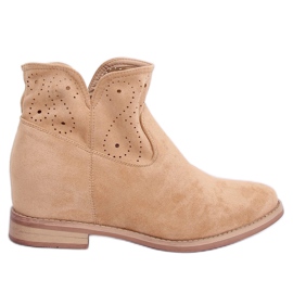 Openwork beige NC1000 Beige støvler