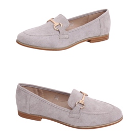 Grå Kvinders grå loafers T355P Grå