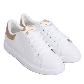 Hvide kvinders sneakers LA85P Gold