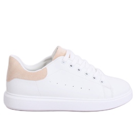 Hvide kvinders sneakers LA85P Beige