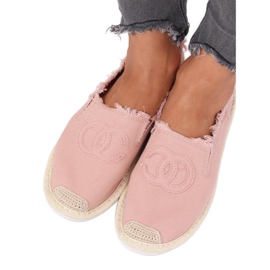 Lyserøde espadriller til kvinder NB273P Pink
