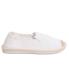 Hvide kvinders espadriller NB273P Hvid
