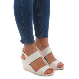 Wedge Sandaler EL-18 Hvid