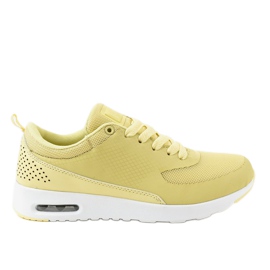 Beige moderigtige kvinders sportssko GF7811