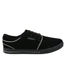 Sorte herresneakers MC704-3