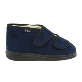Befado fåreskind sko 986D010 marine blå
