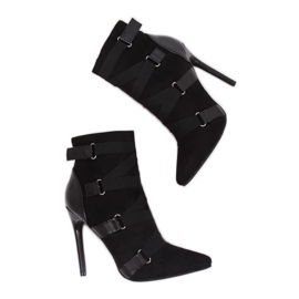 Sorte støvler på en nål sort BKKX1150 Black Ii Quality