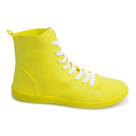 Højt materiale Sneakers 351 gul