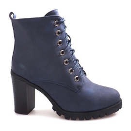 Isolerede ankelstøvler W331 Navy Blue marine blå