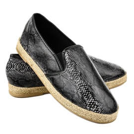 Sorte espadriller B216-1