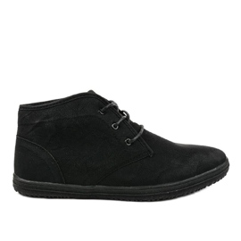 Varme sneakers med pels 3271B sort