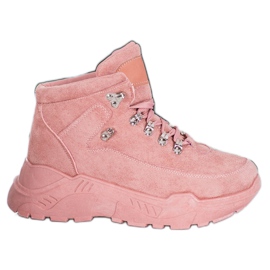 Queentina Ruskind Sneakers lyserød