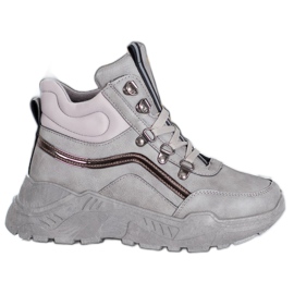 Queentina Varme sneakers grå