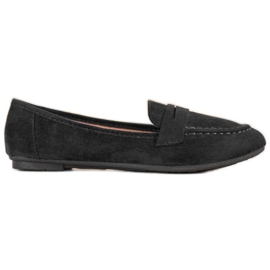 Fama Klassiske loafers sort
