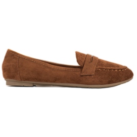 Fama Klassiske loafers brun