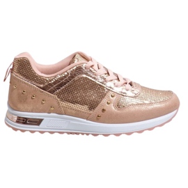 Lyserøde sportssko sneakers X78