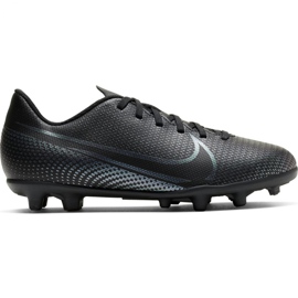 Nike Mercurial Vapor 13 Club FG / MG Jr AT8161-010 fodboldsko sort sort