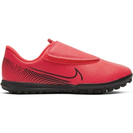 Nike Mercurial Vapor 13 Club Tf PS (V) Jr AT8178-606 fodboldsko rød rød
