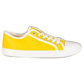 SHELOVET Gule sneakers