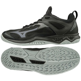 Mizuno Ghost Shadow M X1GA198097 håndboldsko sort grå sort