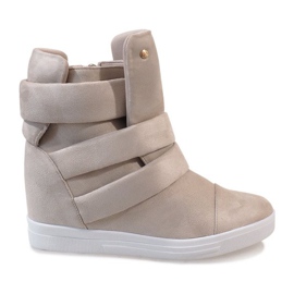 Beige kile sneakers H6508-8