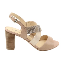 Caprice damesandaler 28312 beige