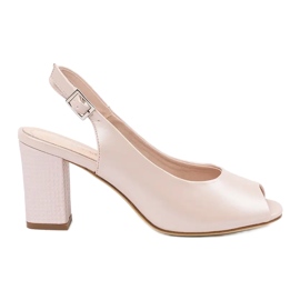 Elegante sandaler Åbn Toe Sergio Leone lyserød