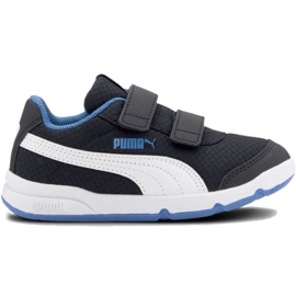 Puma Stepfleex 2 Mesh Ve V Ps Jr 192524 10 hvid sort blå