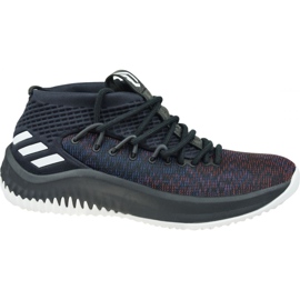 Adidas Dame 4 M CQ0477 sko sort sort
