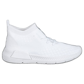 SDS Slip-on sportssko hvid
