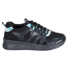 SHELOVET Elsker sorte sneakers