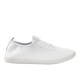 W9782-2 hvide klassiske sneakers