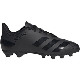 Adidas Predator 20.4 FxG Jr EF1932 fodboldstøvler sort sort