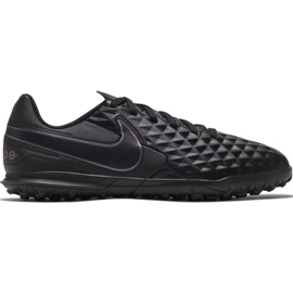 Nike Tiempo Legend 8 Club Tf Jr AT5883-010 fodboldsko sort sort