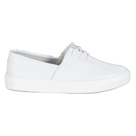 Filippo Stilfulde læder sneakers hvid
