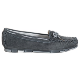Filippo Loafers i let læder grå